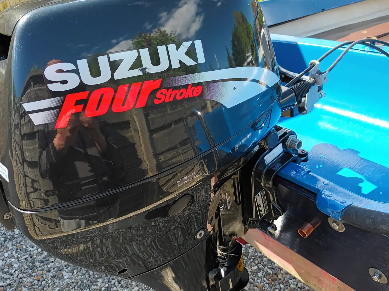 Billede 6 - Nordeck 15 med ratstyring, 15 hk suzuki, trailer.