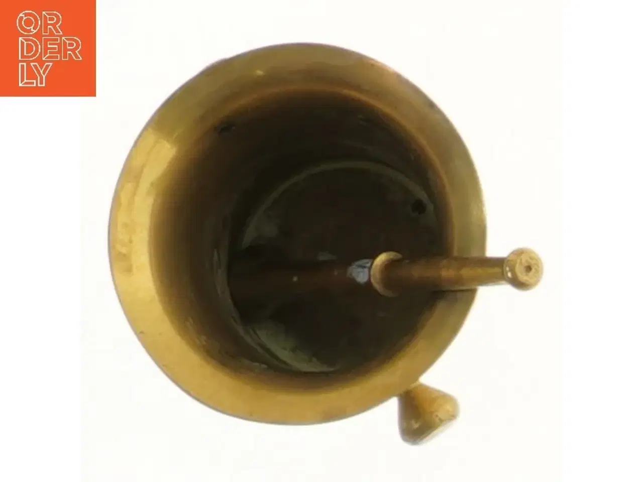 Billede 2 - Morter og støder i messing (str. 7 cm)