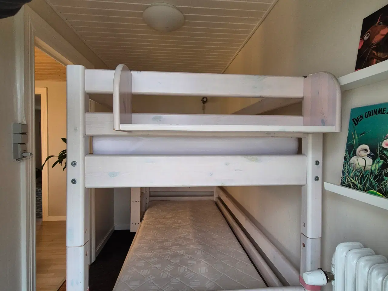 Billede 3 - Flexa Køjeseng med gode 90x200 cm madrasser 