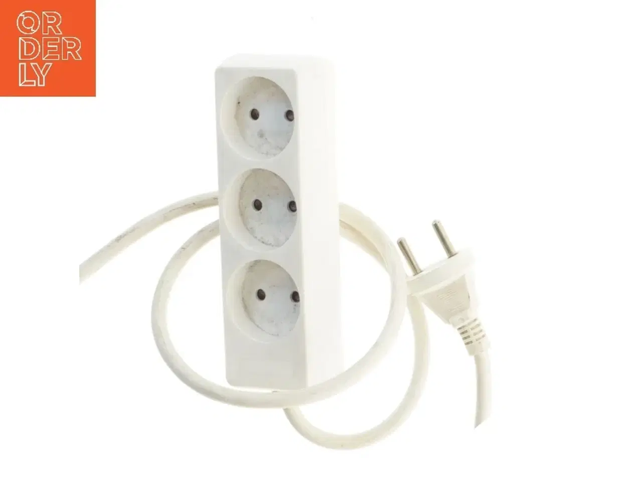 Billede 1 - Forlængerledning med tre udtag fra IKEA (str. 16 cm)