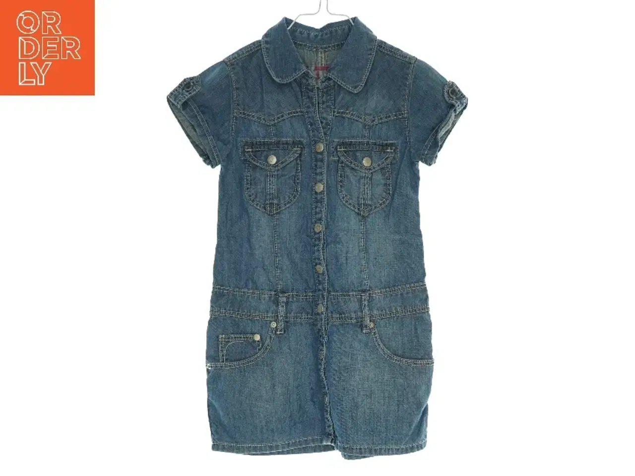 Billede 1 - Denim kjole fra H&M (str. 110)