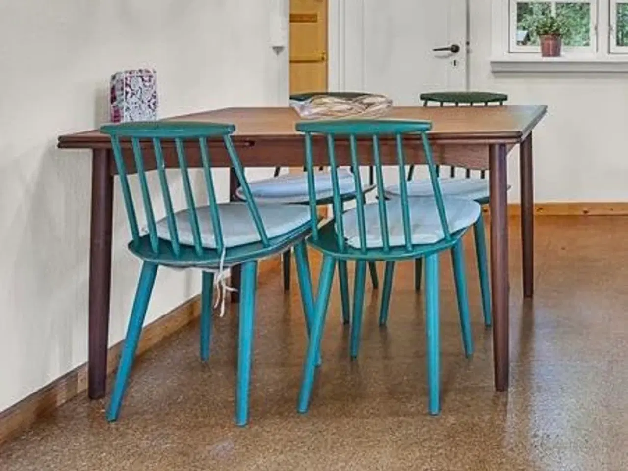 Billede 2 - Spisebord teak klassisk retro