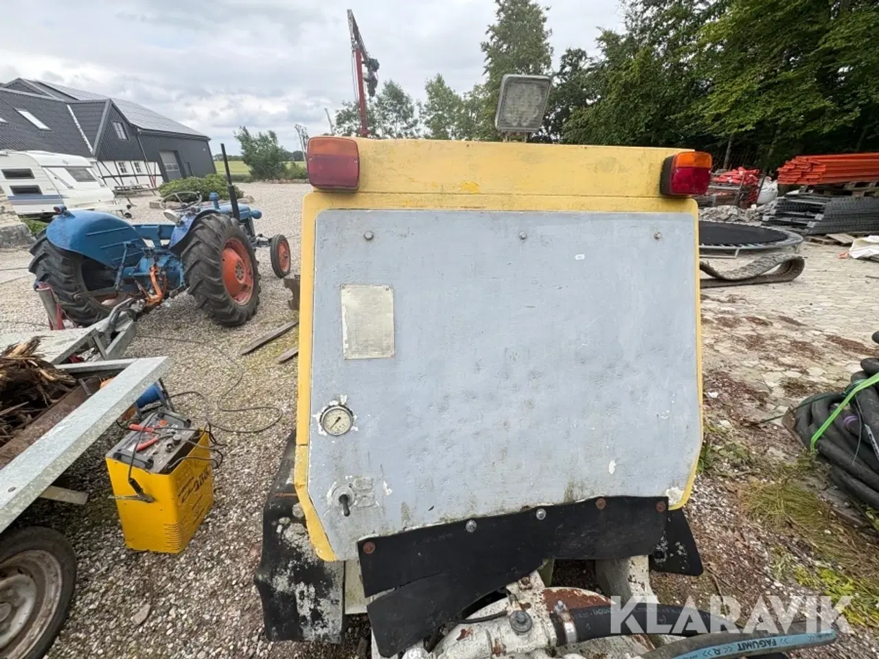 Billede 7 - Betonkanon med kompressor Putzmeister / Atlas Copco XAS 60