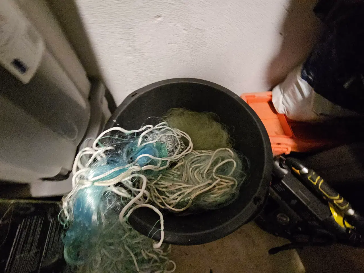 Billede 3 - Rødspættegarn og en ruse