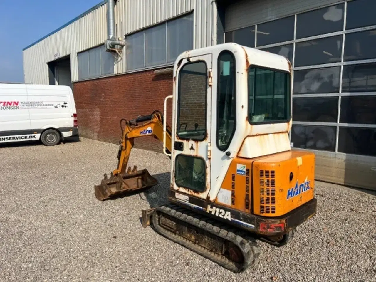 Billede 5 - Hanix H12A - Minigraver / 3 skovle