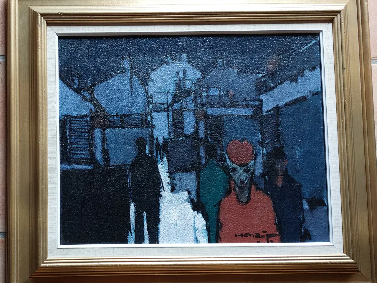 Billede 1 - KNUD HORUP - ( 1926-1973 )- oliemaleri
