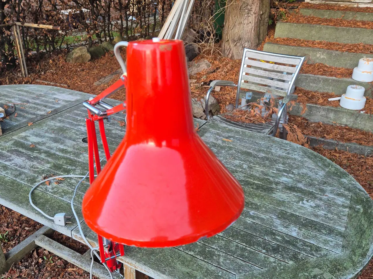 Billede 3 - Klassisk rød arkitektlampe fra Luxo 