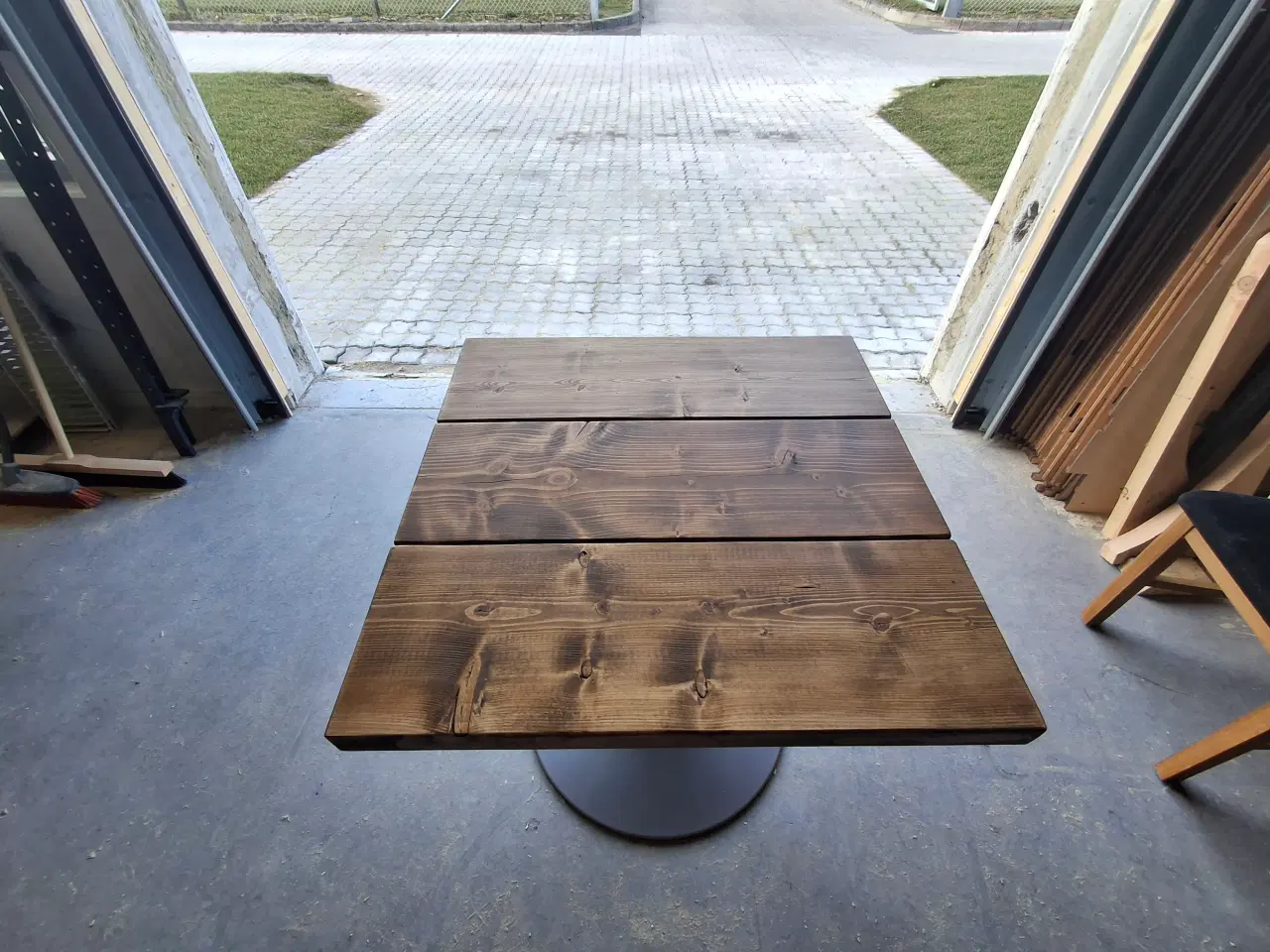 Billede 1 - Planke cafe, restaurant, kontor, kantine bord ...