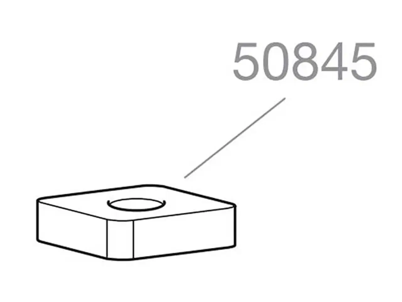 Billede 1 - Thule firkantmøtrik m6