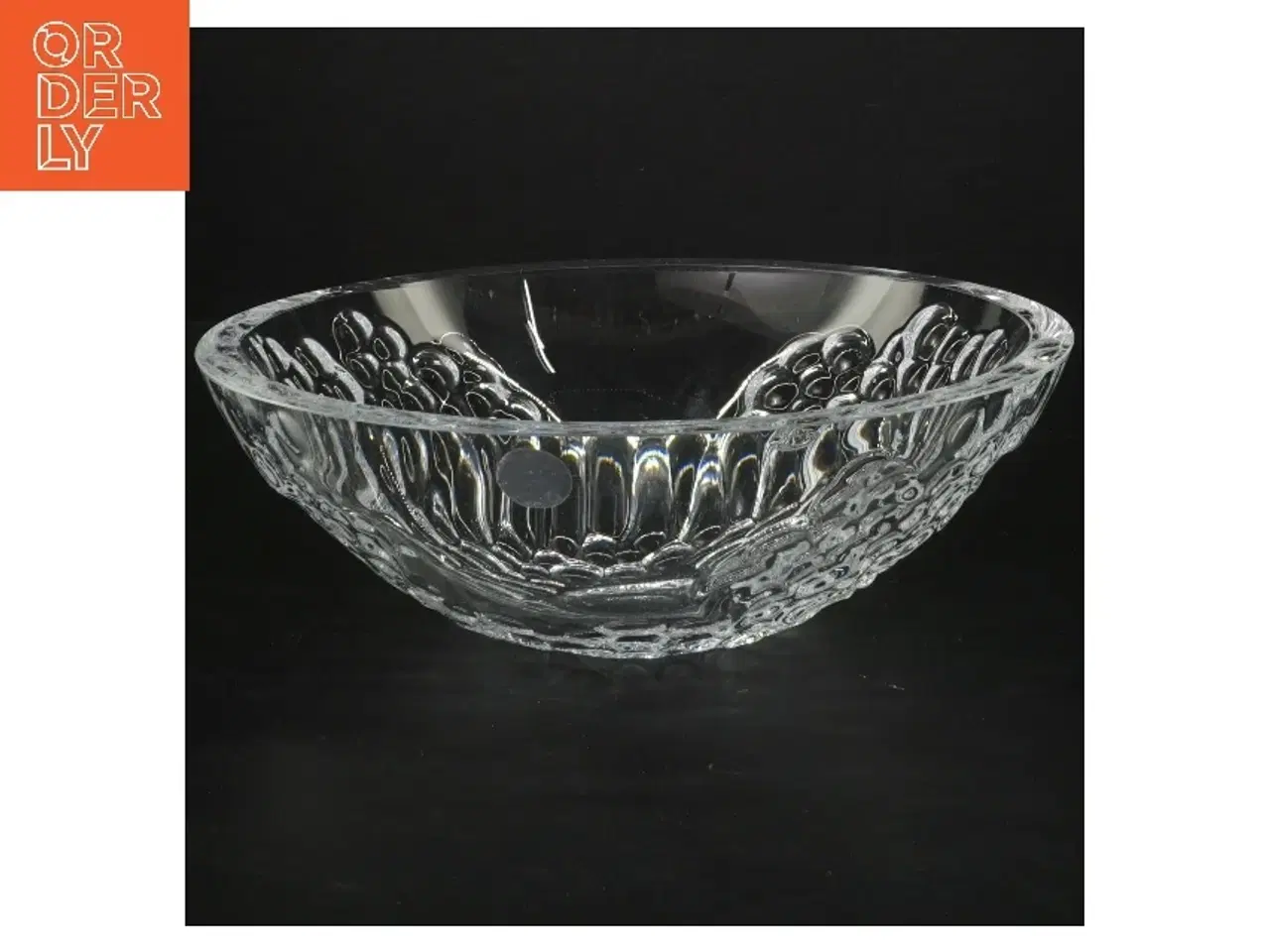 Billede 1 - Glas skål fra Royal Copenhagen (str. Ø 22 cm)