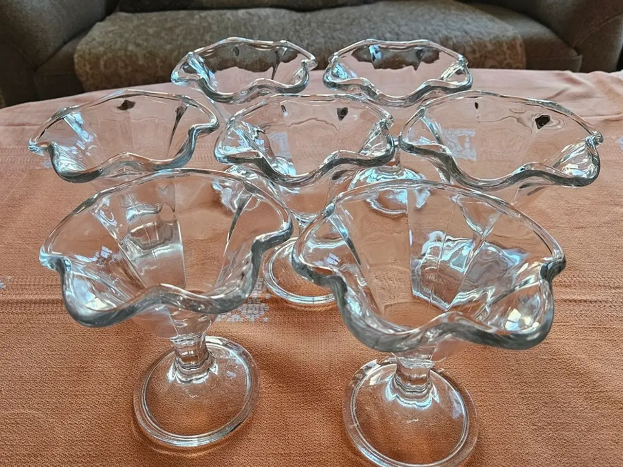 Billede 5 - Dessertglas / rejecocktail glas, 7 stk