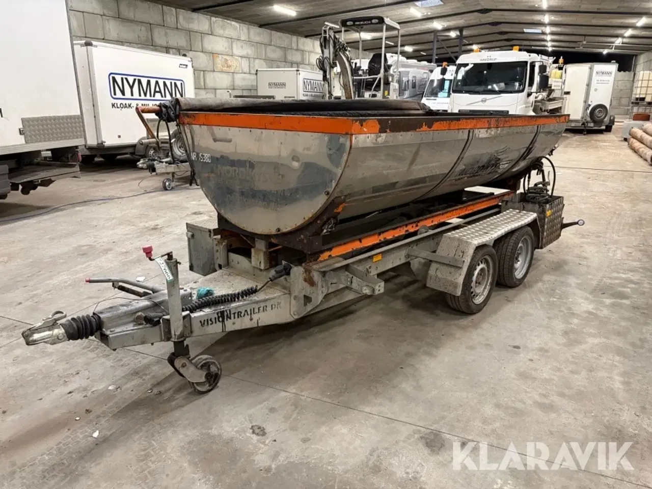 Billede 1 - Asfaltlad EC Flex Kroghejstrailer