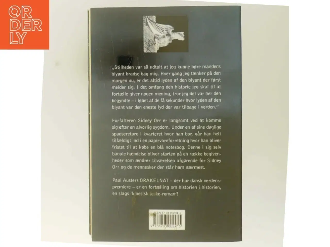 Billede 3 - Orakelnat af Paul Auster (Bog)