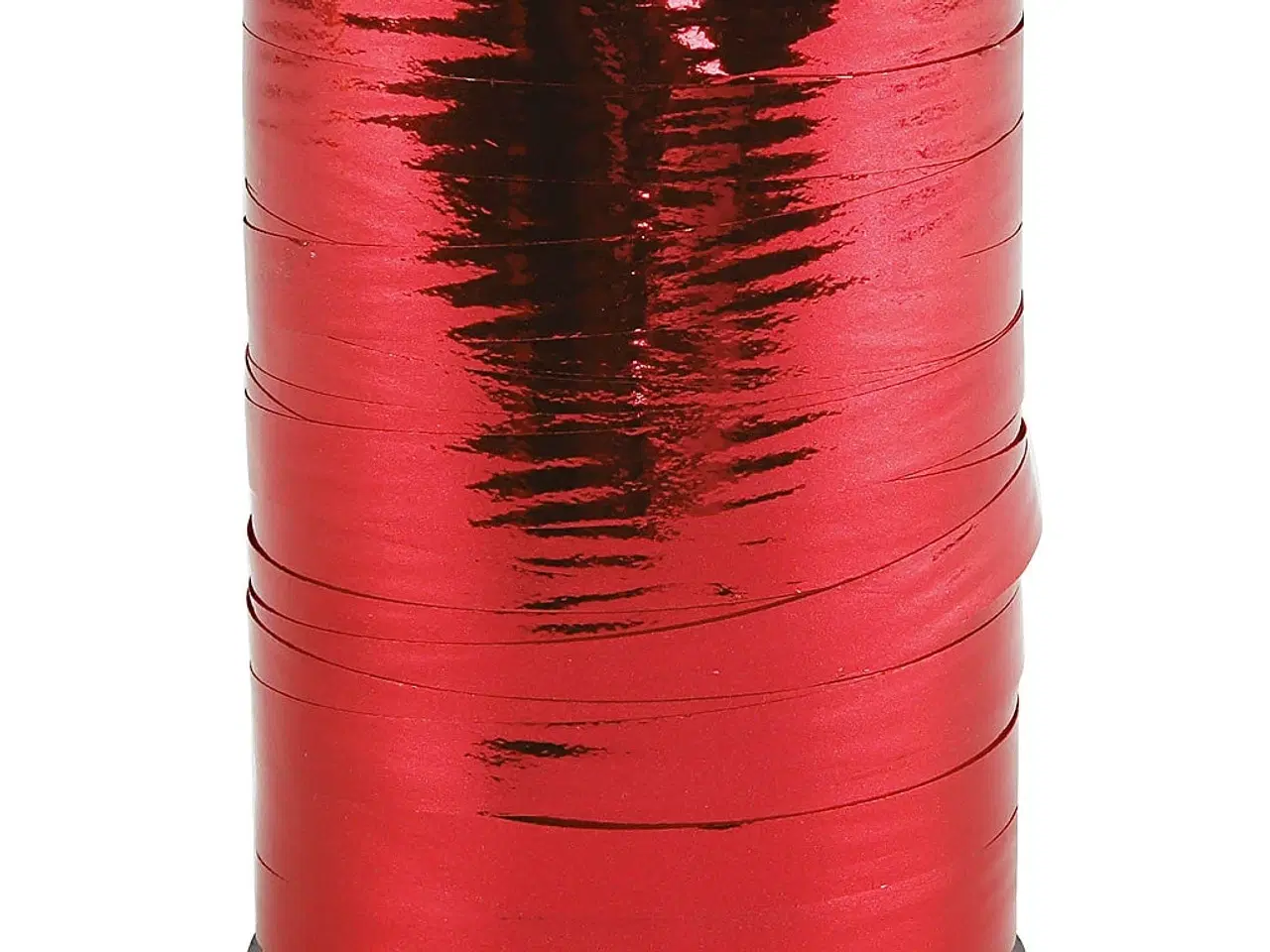 Billede 1 - Metal Rød Gavebånd 10 mm - 250 m Rulle