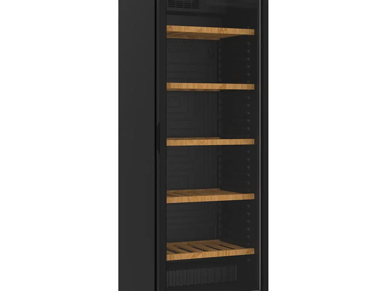 Billede 1 - Vinkøleskab 1 Dør (118 Flasker) – Sort Design