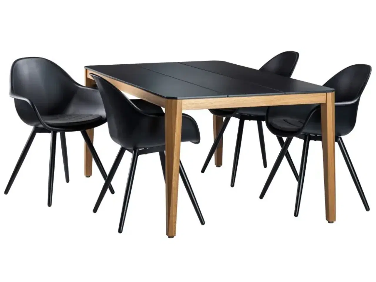 Billede 1 - Havemøbelsæt med 4 stole