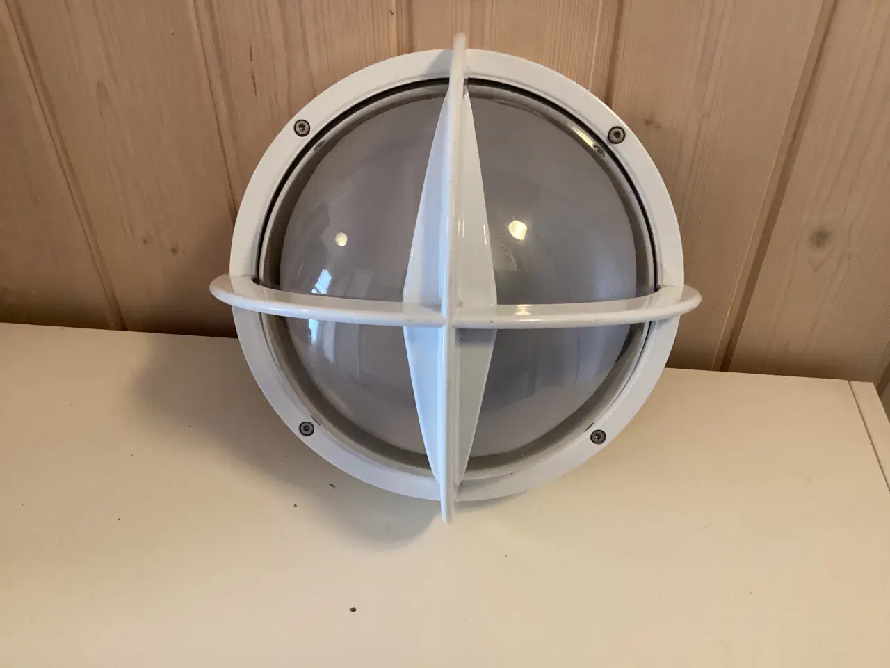 Billede 1 - Stor hvid Pirat lampe fra Nordisk Solar