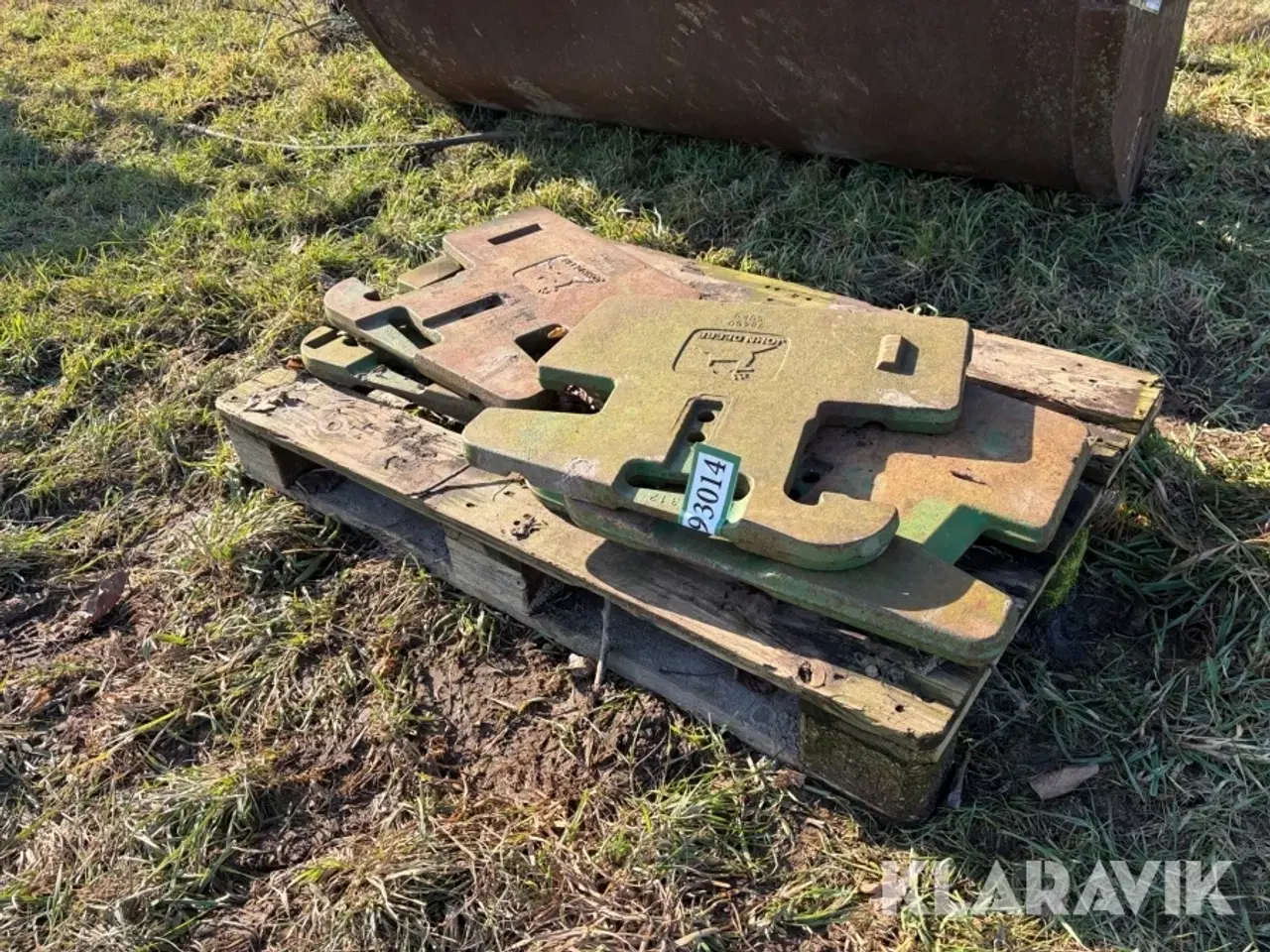 Billede 1 - Frontvægte 50 kg John Deere - 5 styk