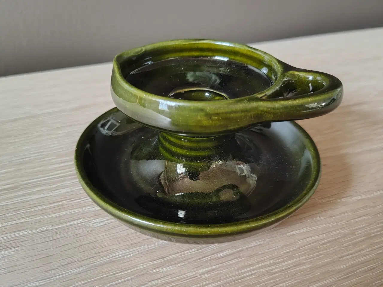 Billede 2 - Flot Holbæk keramik kammerstage