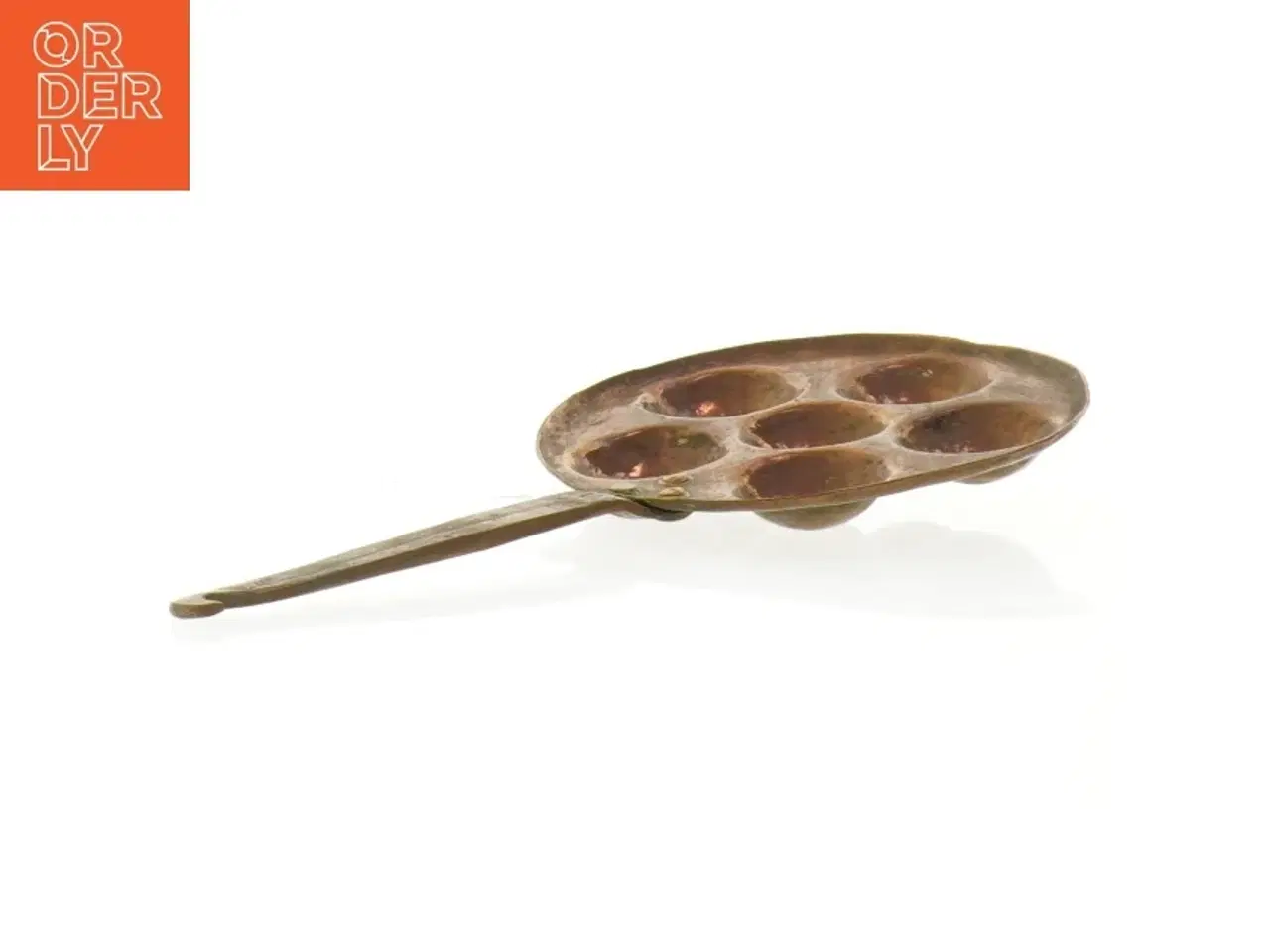 Billede 3 - Gammel kobber æbleskivepande (str. Ø 11 cm)