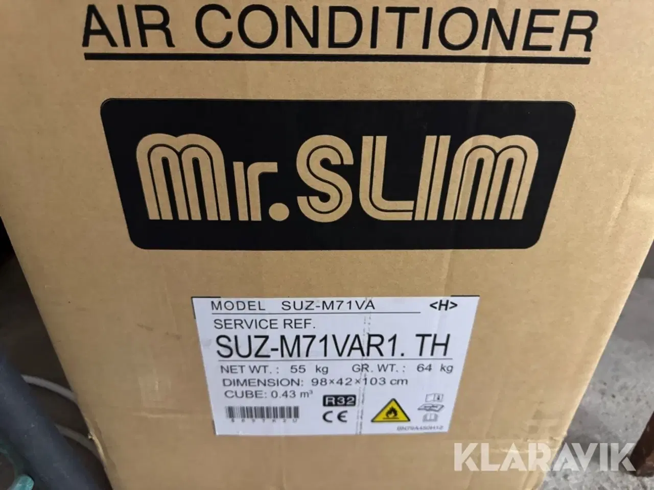 Billede 5 - Luft/luft Varmepumpe Mitsubishi Electric Mr. Slim
