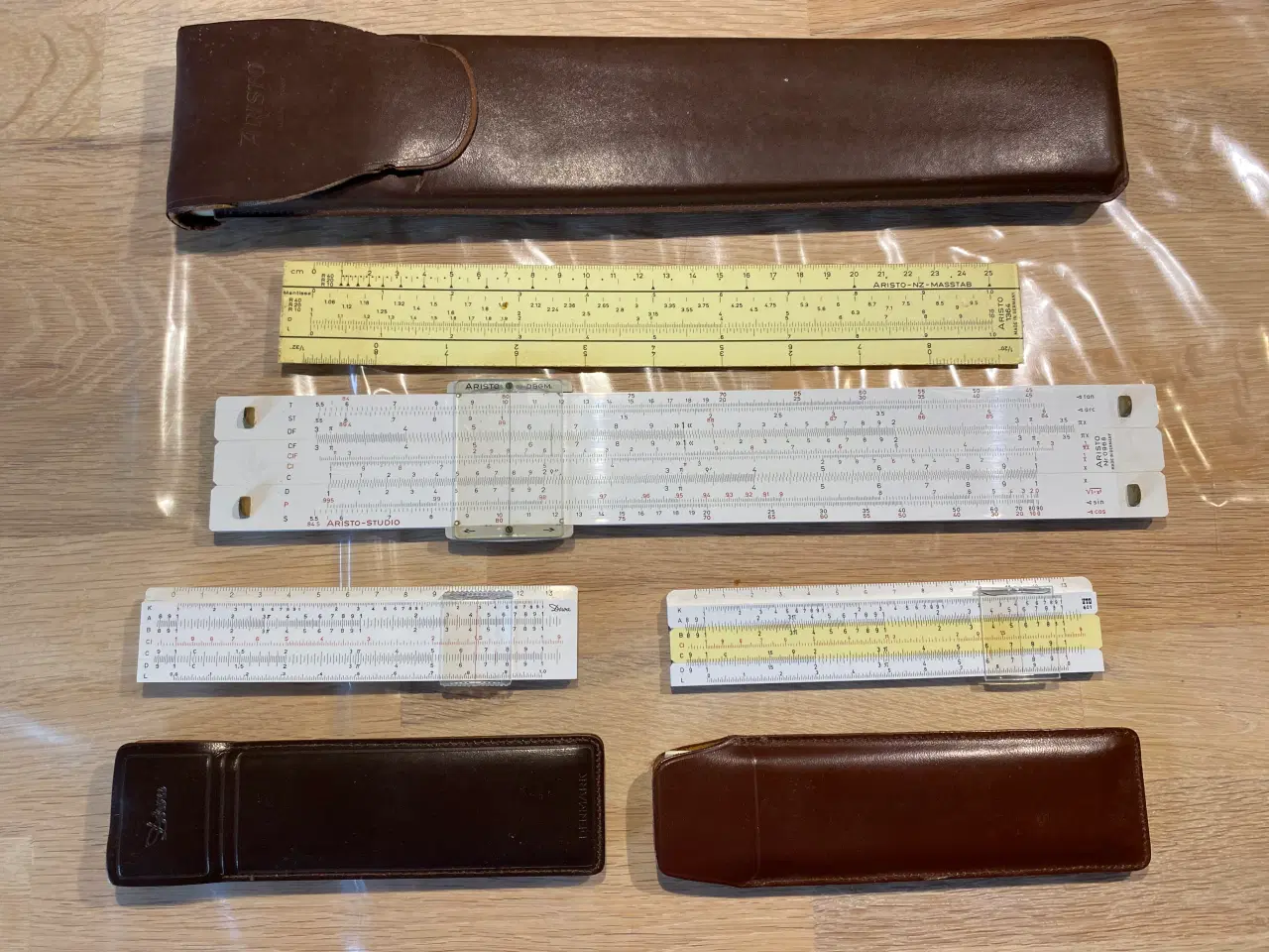 Billede 1 - Regnestokke