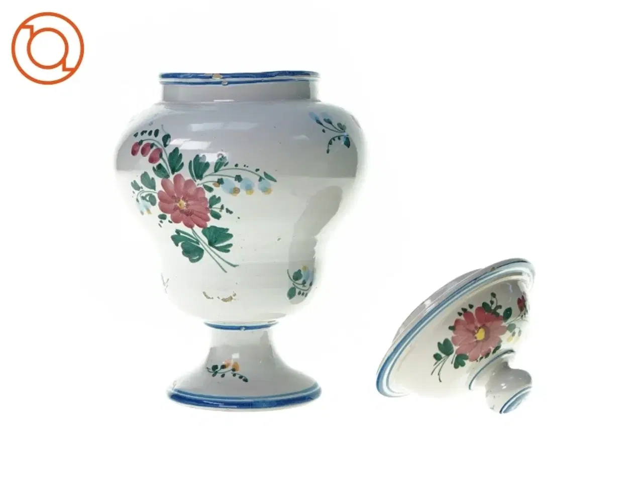 Billede 4 - Vase med låg (str. 23 x 18 cm)