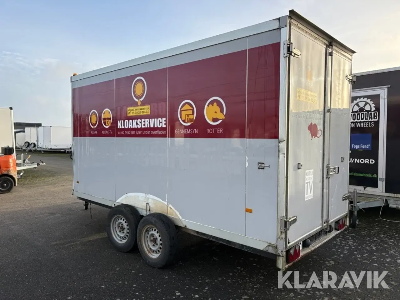 Billede 3 - Lukket trailer Humbaur 3500