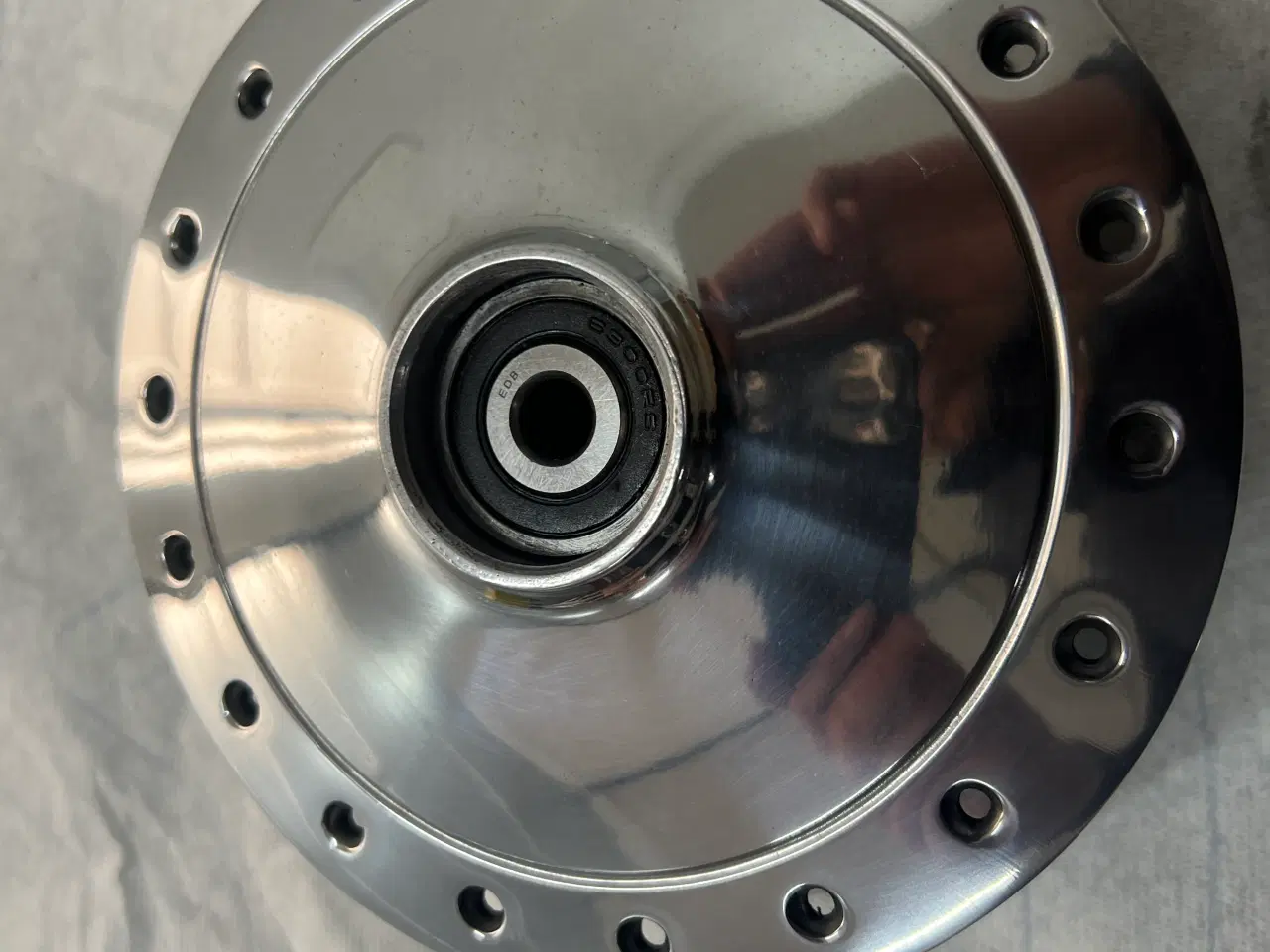 Billede 3 - Honda cd50 orginalt forhjulsnav+bremseplade gl mod