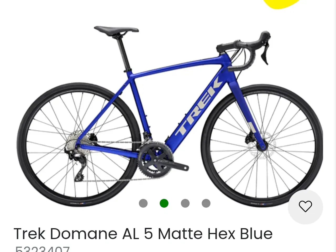 Billede 1 - Elektrisk racercykel trek domane+ 