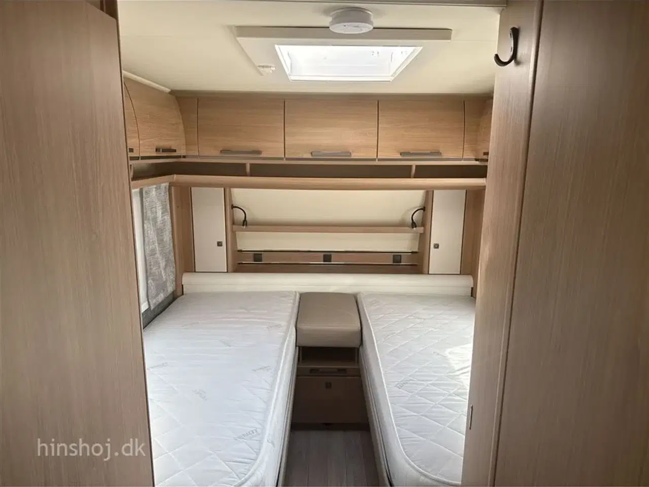 Billede 12 - 2019 - Fendt Saphir 515 SG   Fendt Saphir med enkeltsenge og sengeudvidelse fra Hinshøj Caravan A/S