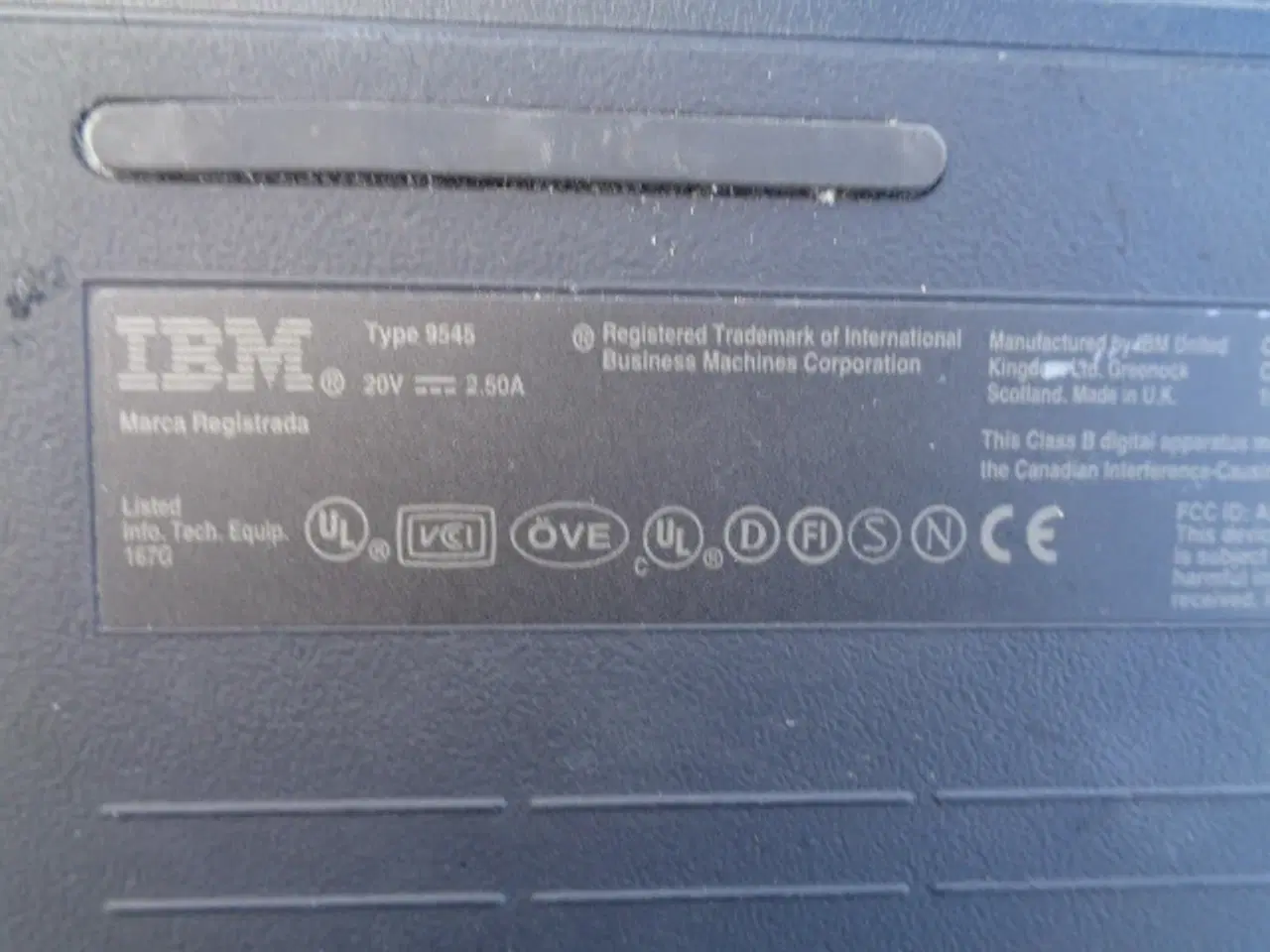 Billede 10 - Bærbar IBM fra 1995