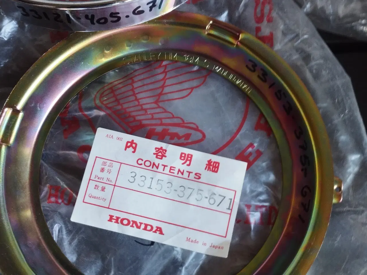 Billede 3 - Nye reservedele til Honda M.C. (3)        ( se % )