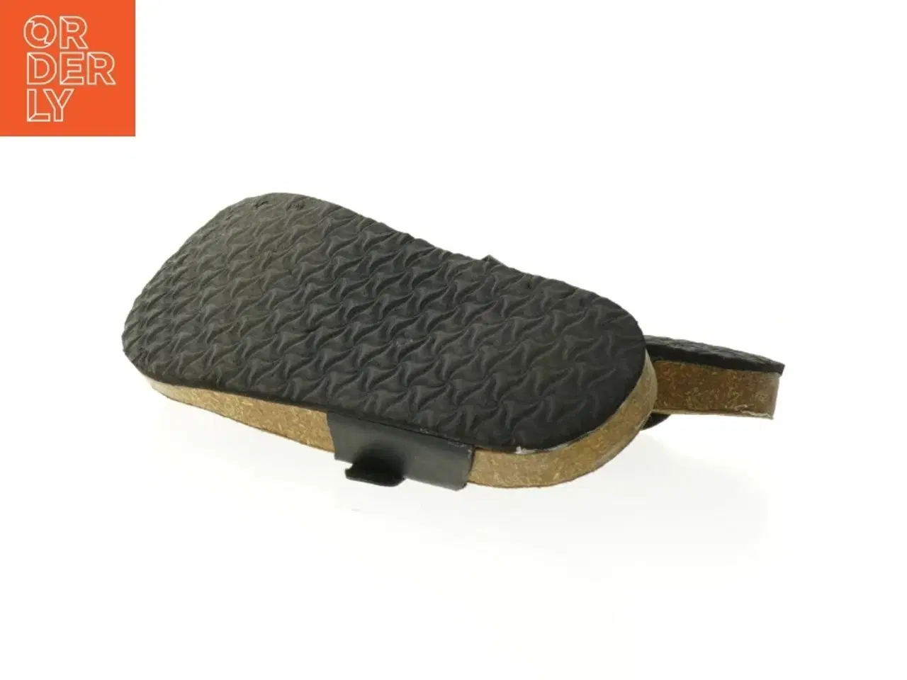 Billede 5 - Sorte læder sandaler (str. 39-40)