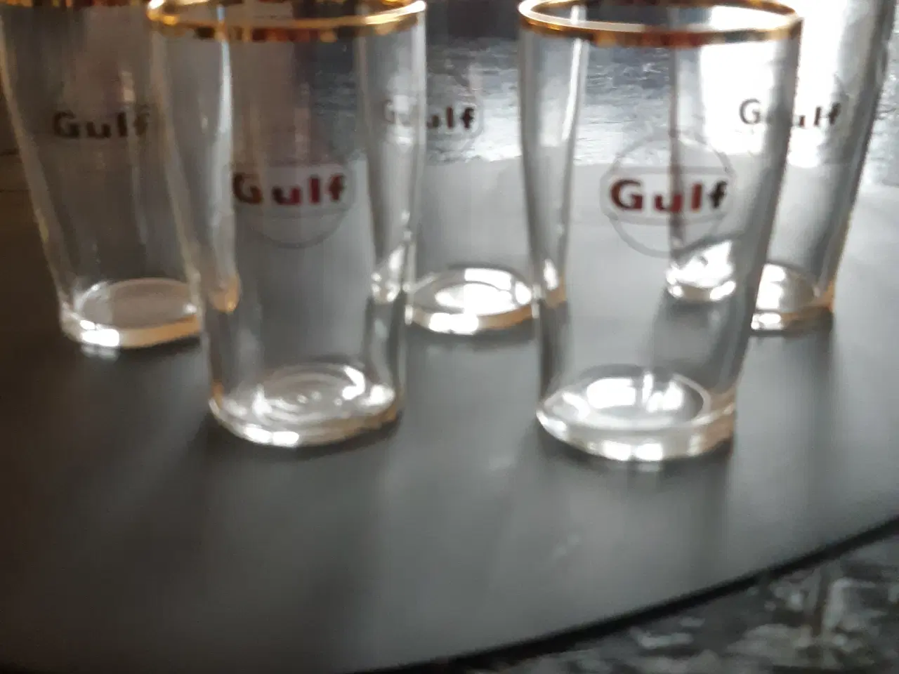 Billede 1 - Ølglas med Gulf logo