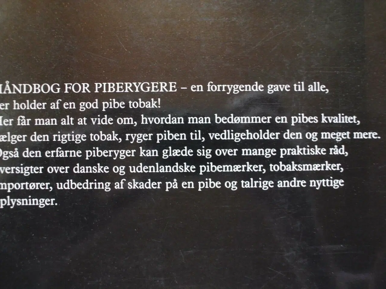 Billede 3 - håndbog for piberygere, af poul henry christoffers