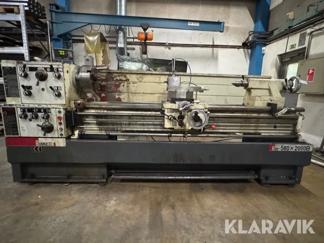 Billede 6 - Drejebænk Runmaster 560X2000B