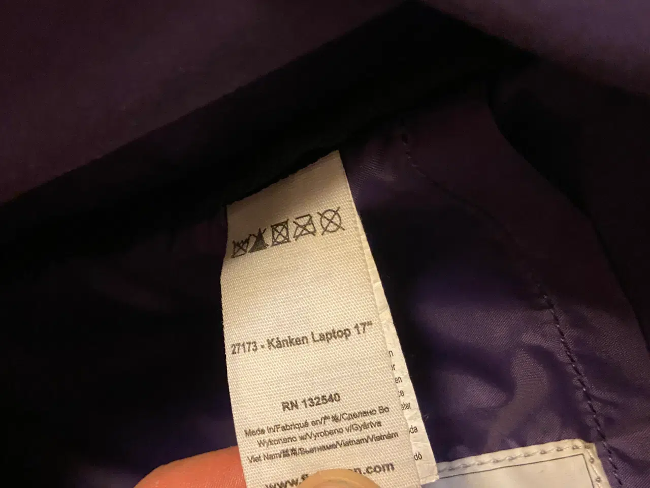 Billede 7 - Fjällräven Kånken Classic – Royal Purple