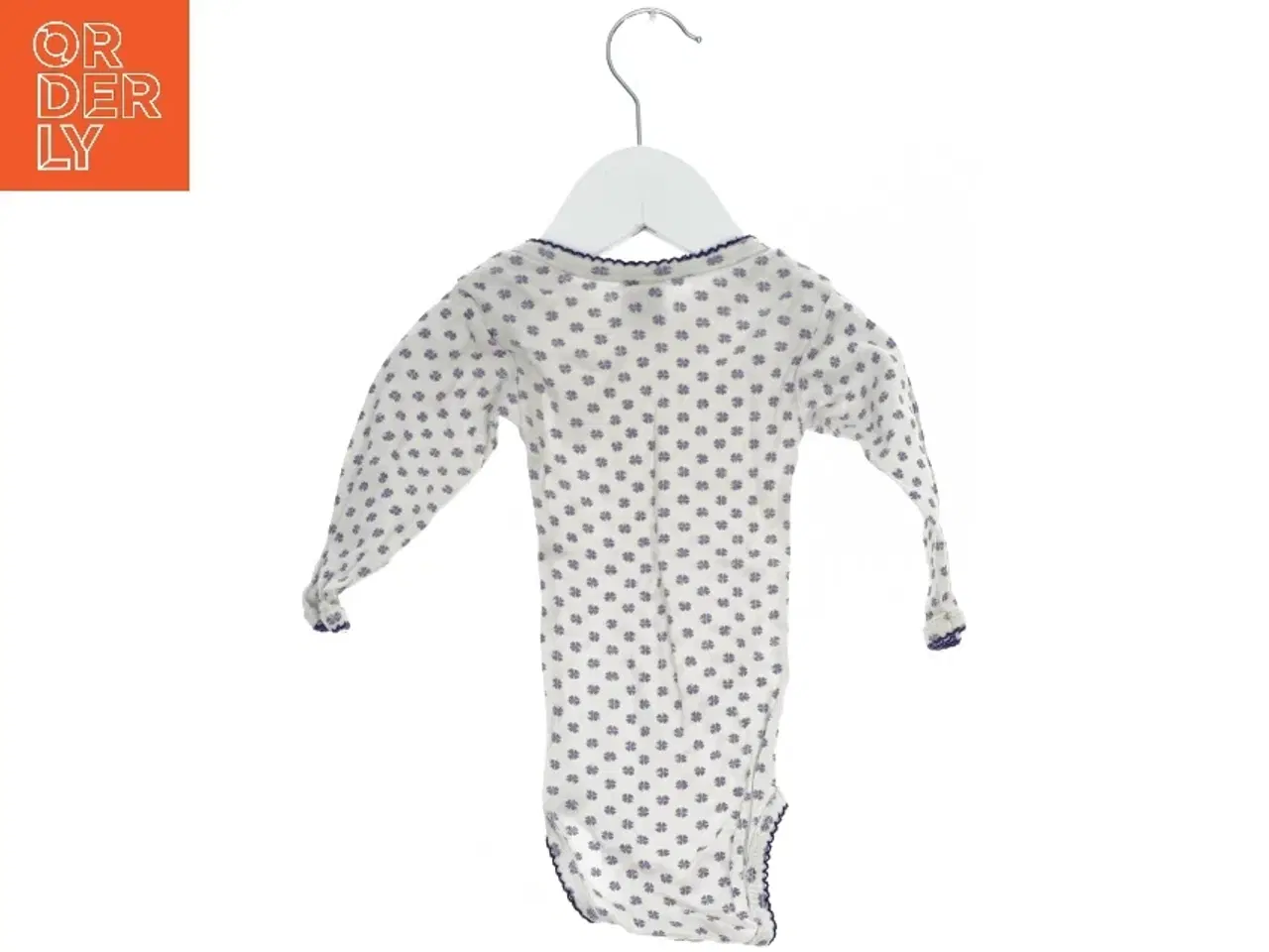 Billede 2 - Langærmet bodystocking med blomsterprint fra Holly’s Baby (str. 62)