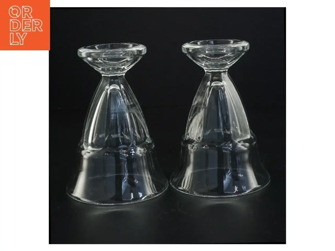 Billede 2 - 2 Glasskåle til desserter (str. 14 x 10 cm)