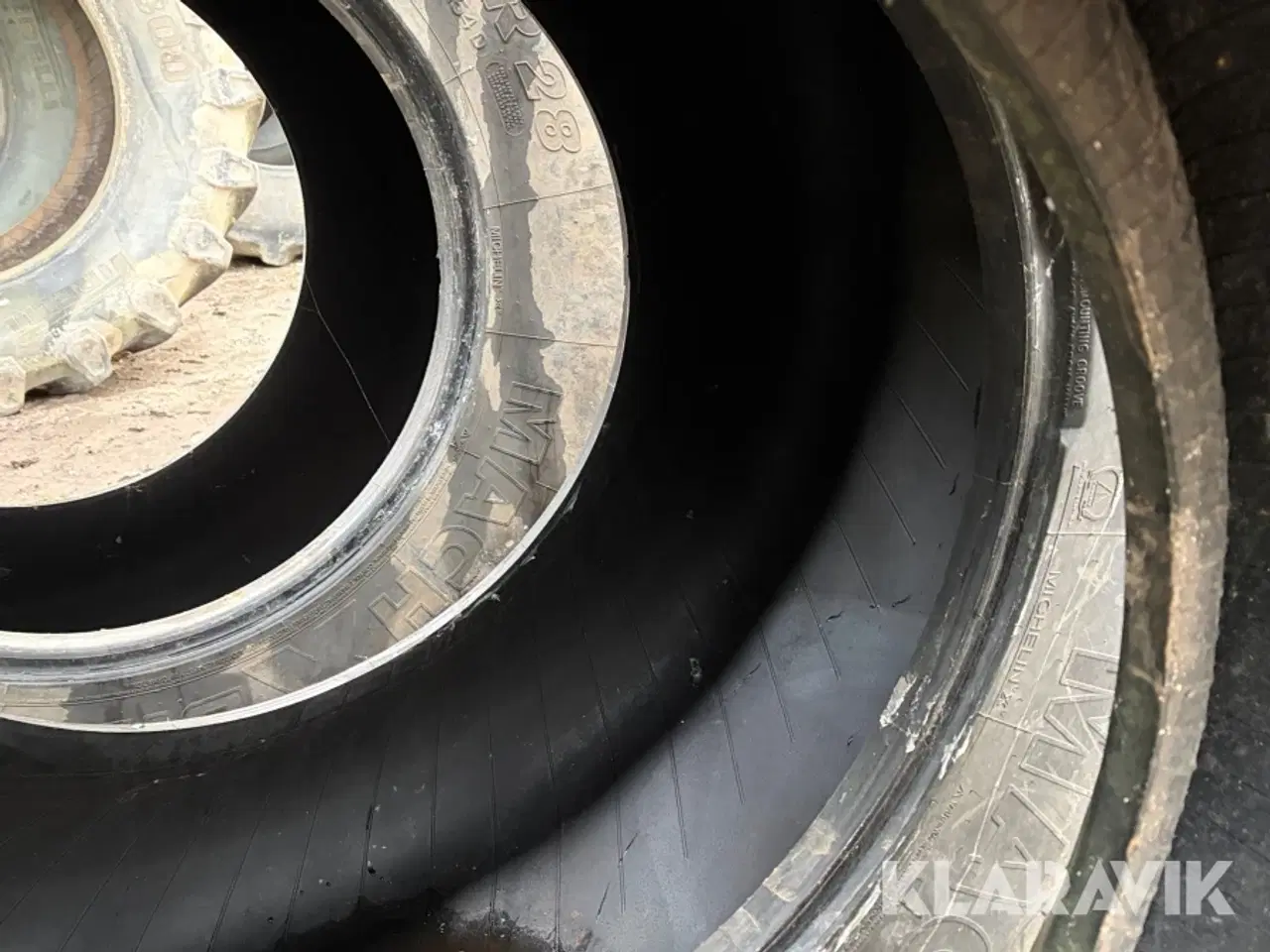 Billede 8 - Landbrugsdæk Firestone + Michelin 600/65R28 3 styk