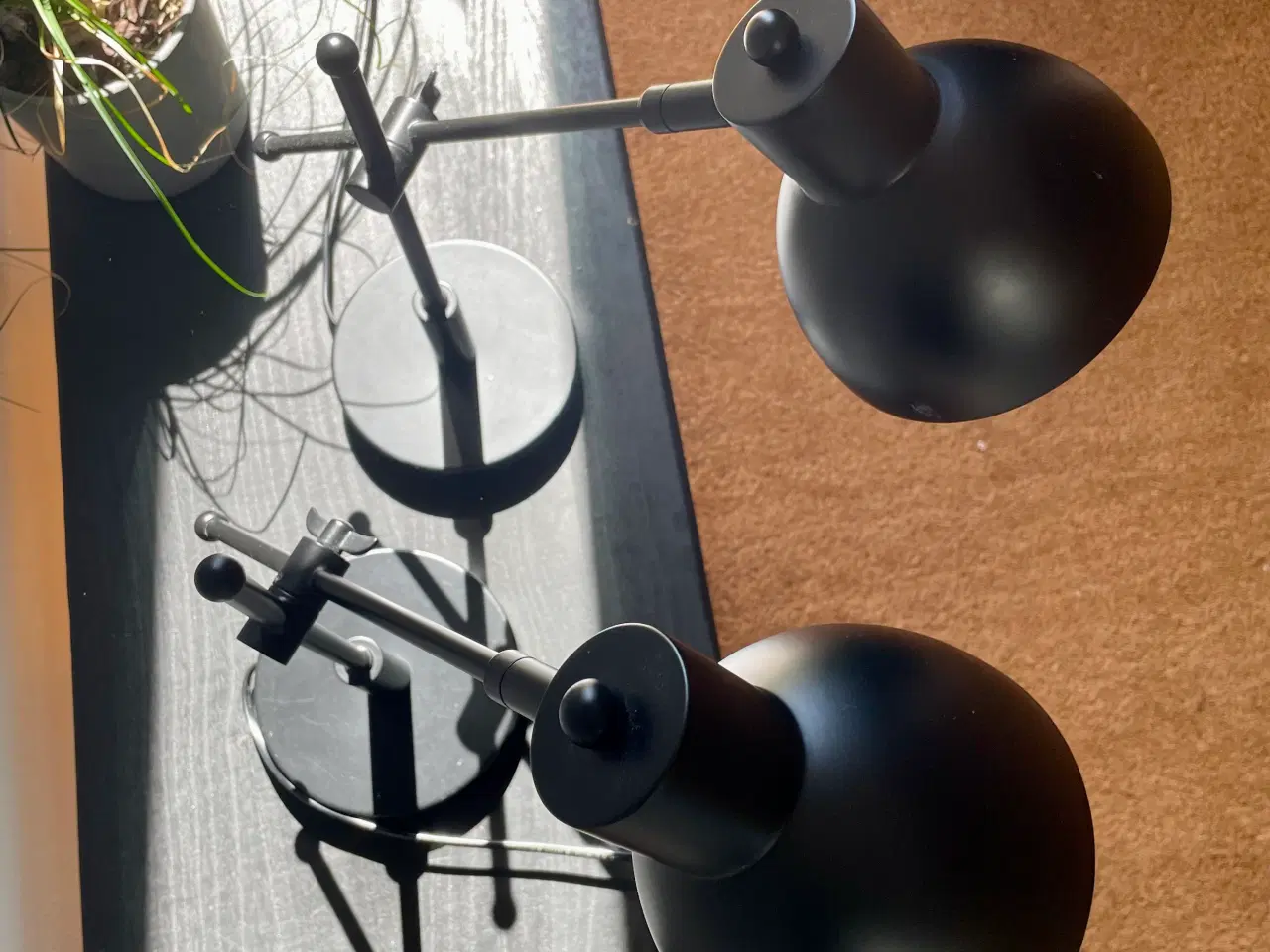 Billede 3 - Bordlamper i metal