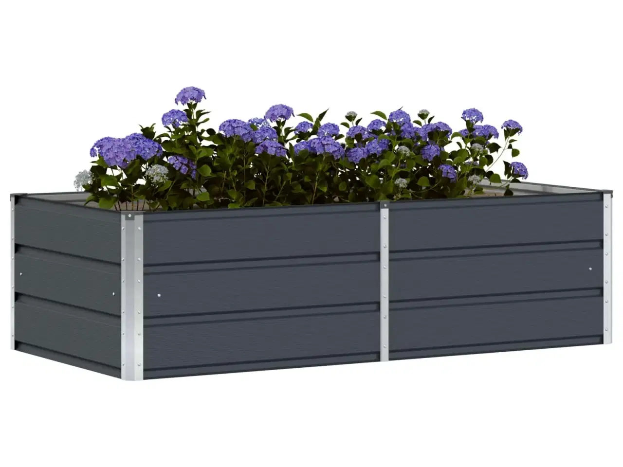 Billede 3 - Plantekasse Antracit 160 x 80 x 45 cm Stål