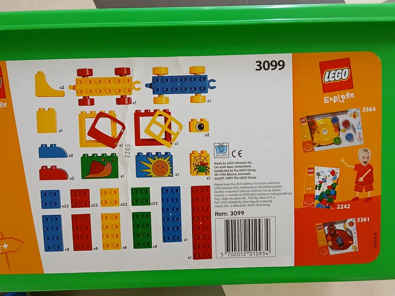 Billede 1 - Duplo byggesæt byggeklodser sæt 3099
