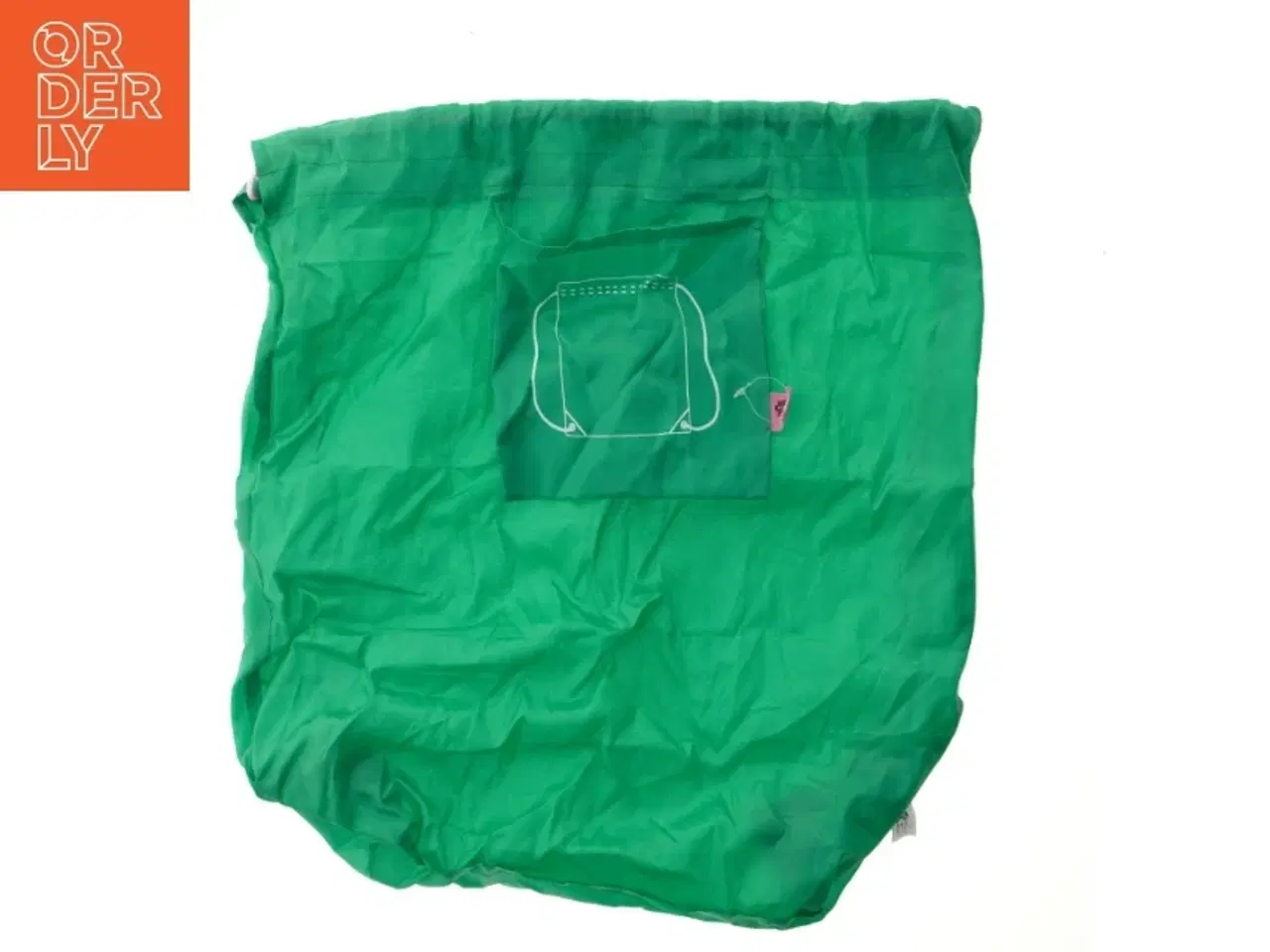 Billede 1 - Grøn foldbar taske fra Flying Tiger (str. 45x40 cm)