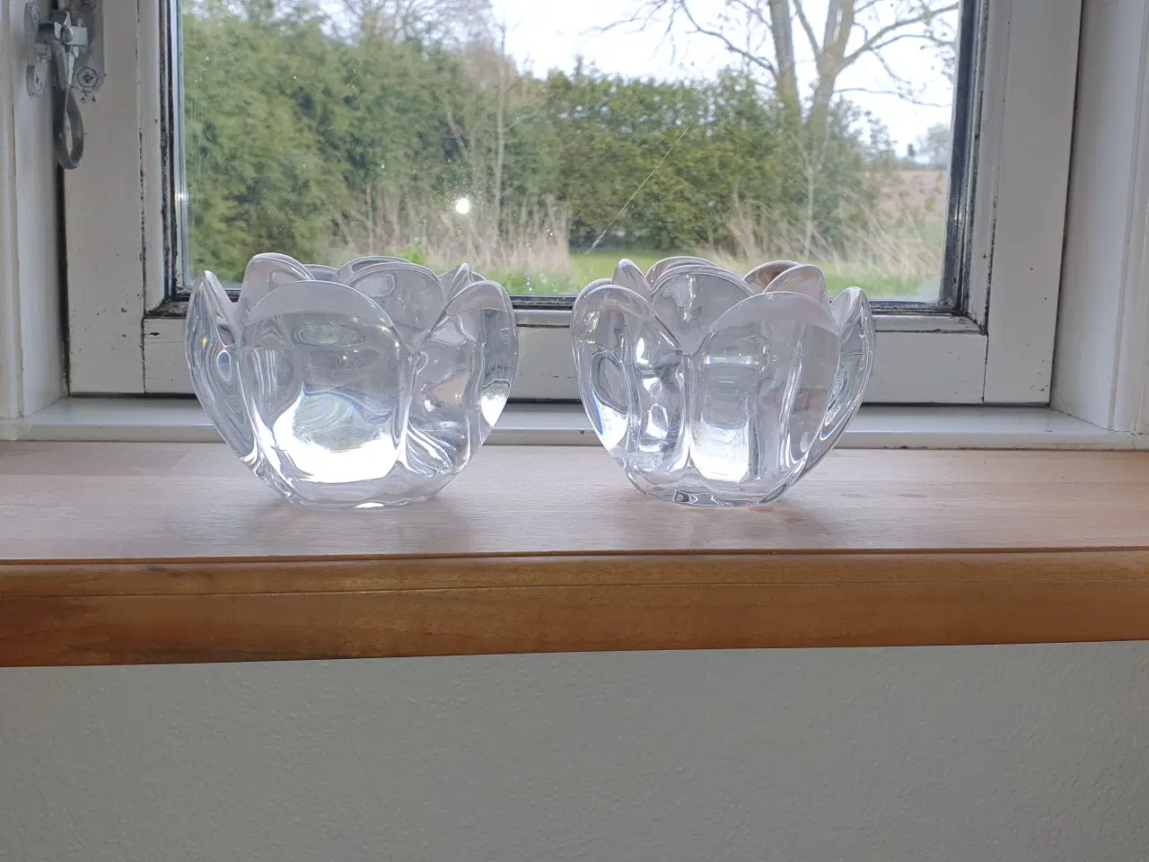 Billede 3 - Holmegaard krystalglas lysestager 