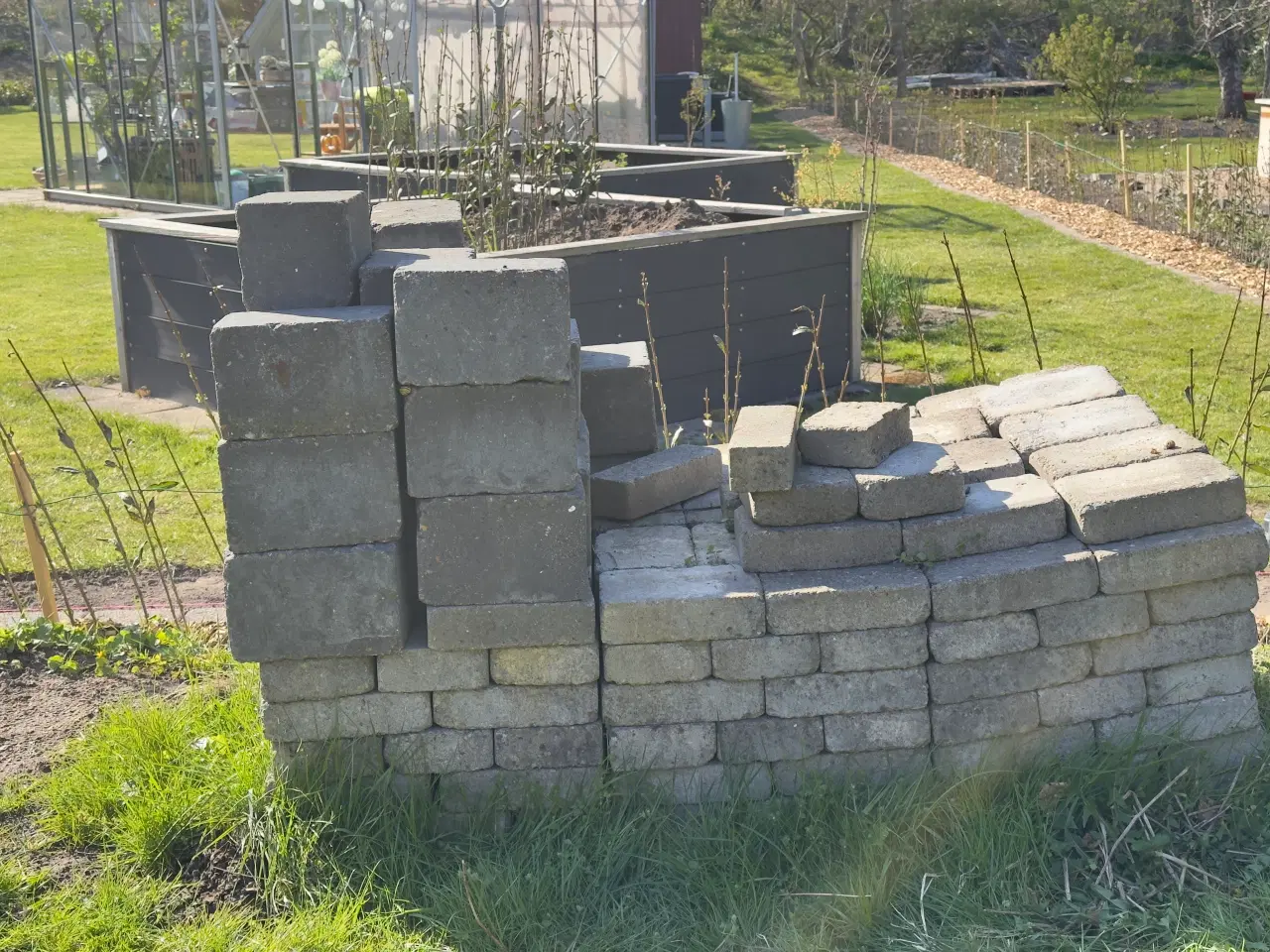 Billede 1 - Herregårdssten - gratis til afhentning (224 stk.)