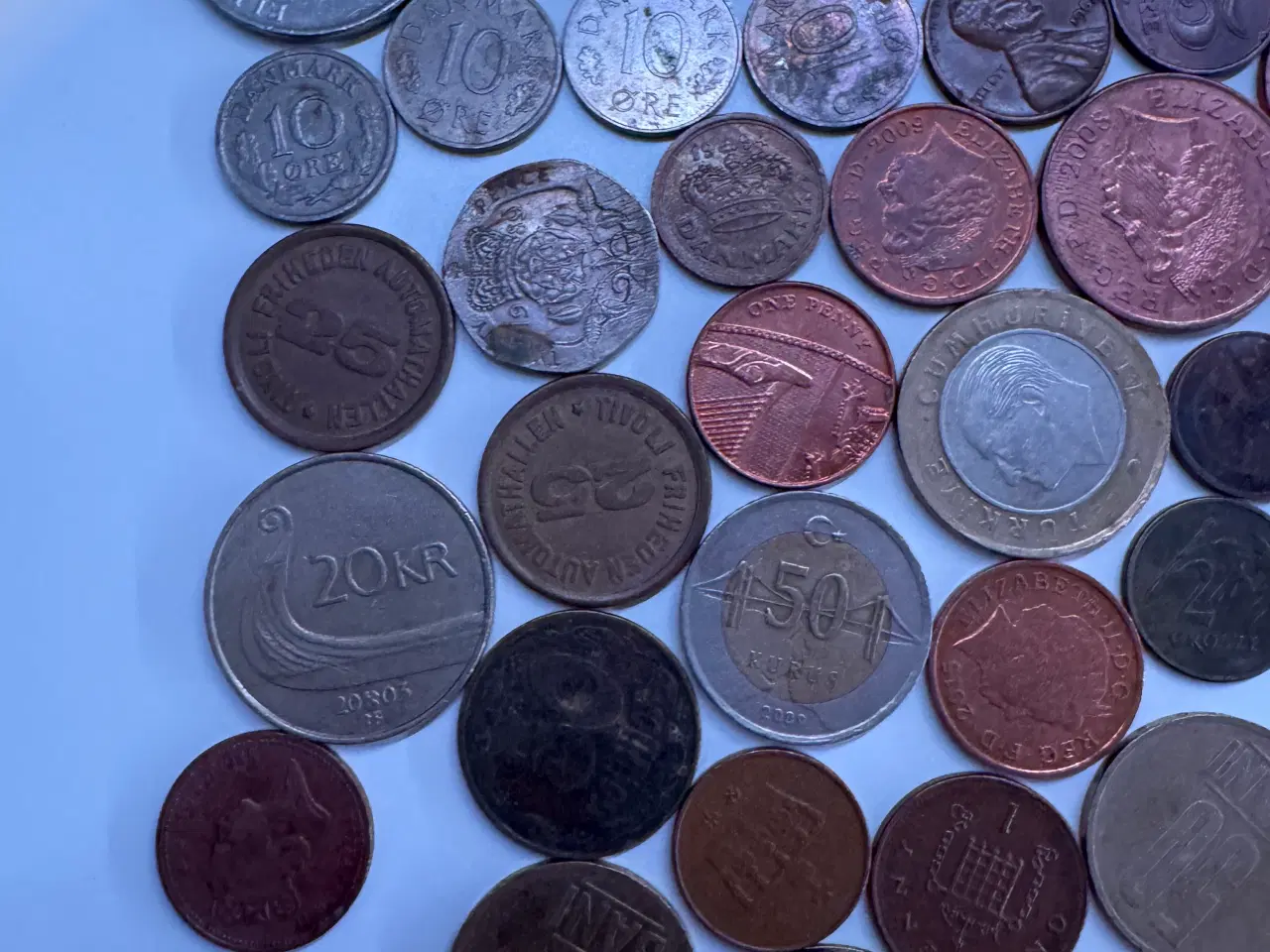 Billede 5 - Danske og udenlandske mønter