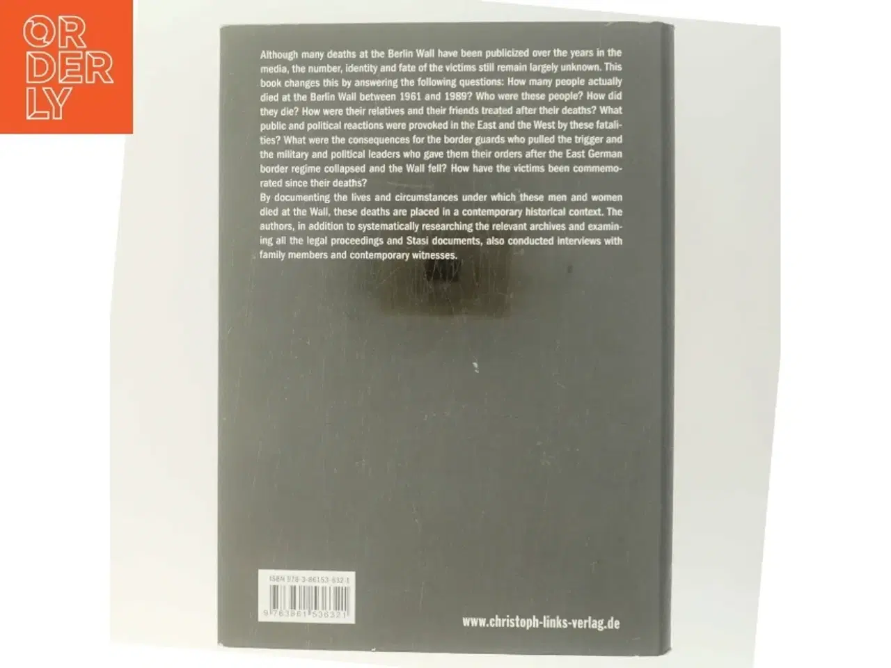 Billede 3 - The victims at the Berlin Wall 1961-1989 : a biographical handbook (Bog)