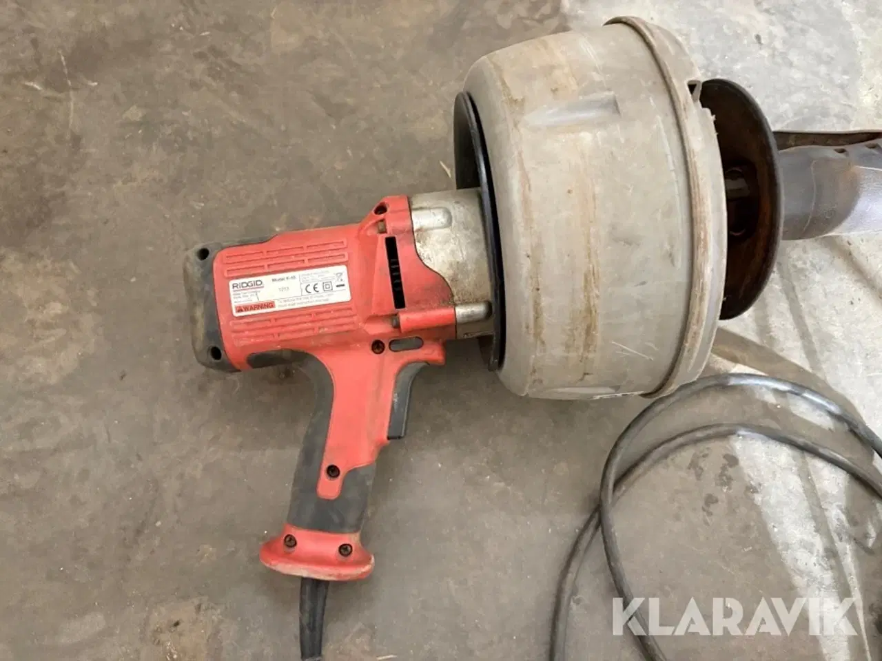 Billede 7 - Klaokrenser elektrisk Rigid K-45